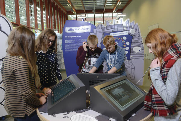 Konzept der interaktiven Ausstellung | Ausstellung: Zukunftsprojekt